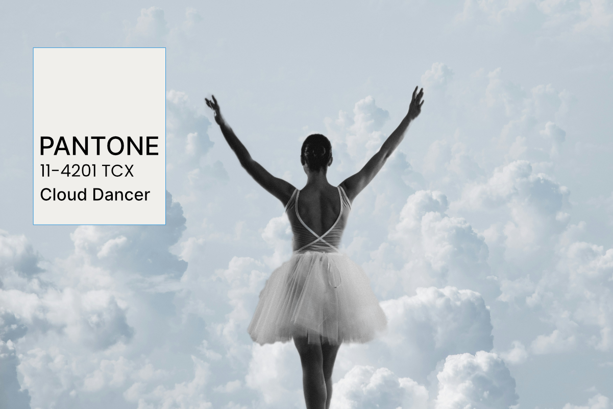 Cloud Dancer- Felhőtáncos, avagy hogyan lesz az uncsi fehérből Pantone Color of the Year 2026-ban?