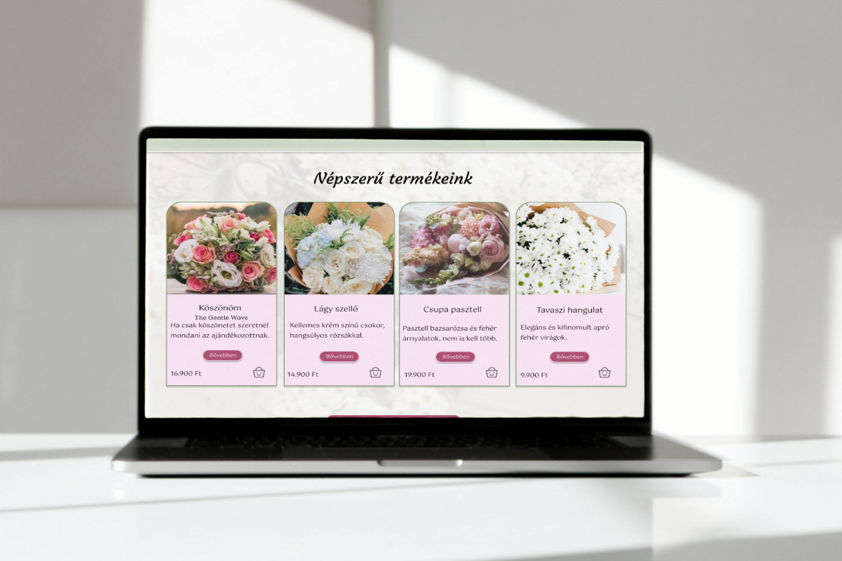 Webdesign, arculat kialakítás